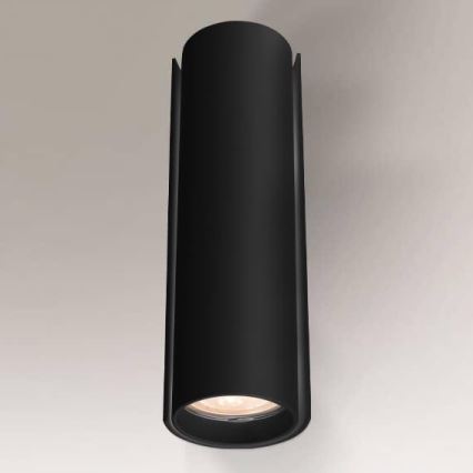 Shilo - Vägglampa  2xGU10/15W/230V svart