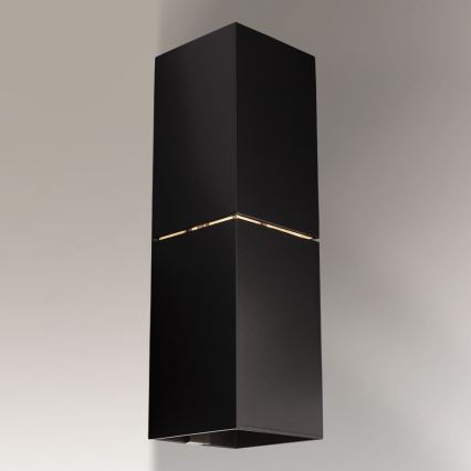 Shilo - Vägglampa  1xG9/10W/230V svart