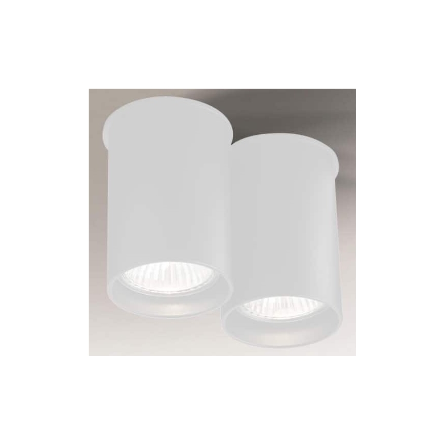 Shilo - Spotlight  2xGU10/15W/230V 9 cm vit