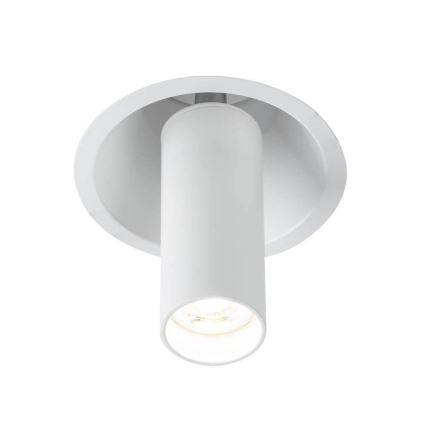 Shilo - Infälld spotlight 1xGU10/MR11/15W/230V diameter 11 cm vit