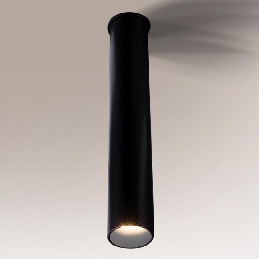 Shilo - Badrumspotlight  1xGU10-MR11/15W/230V IP44 svart
