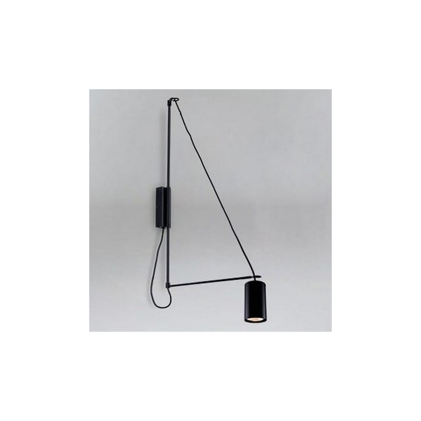 Shilo - Vägglampa  1xGU10/15W/230V svart
