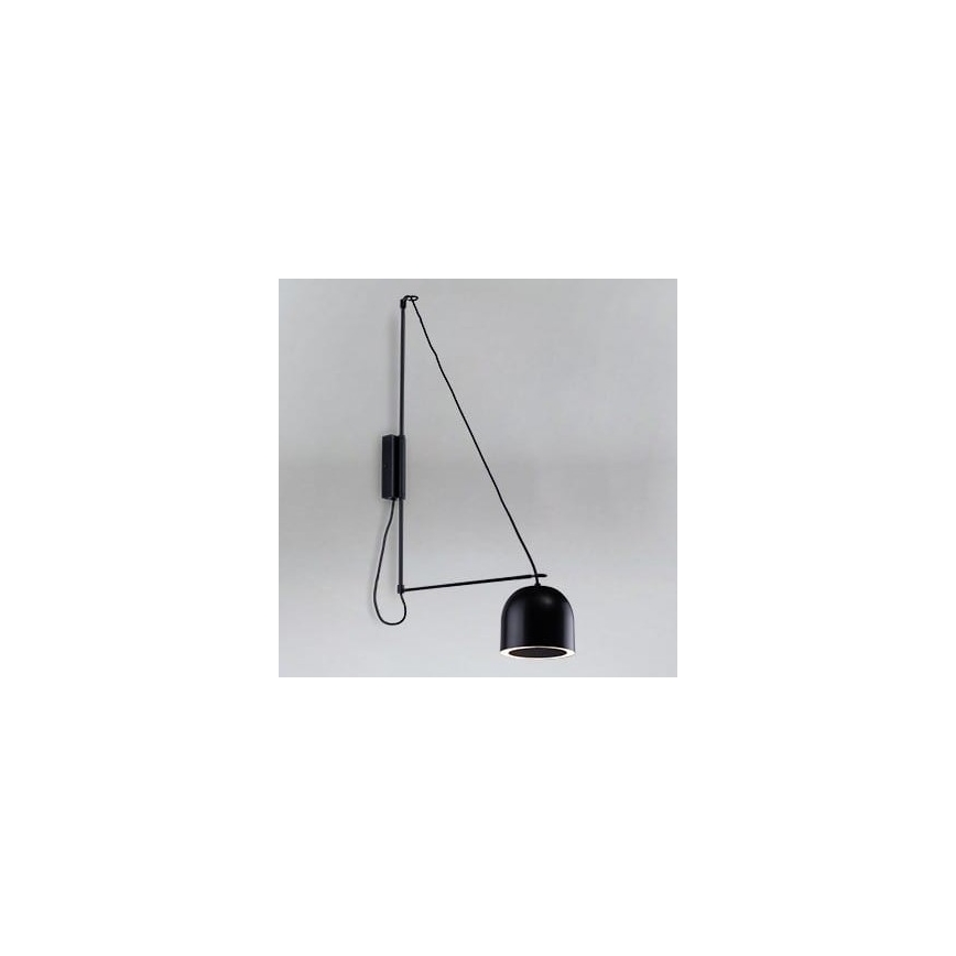 Shilo - Vägglampa  1xE14/15W/230V svart