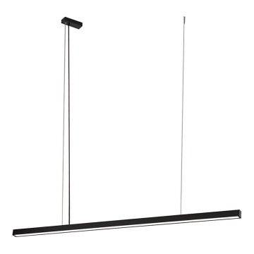 Shilo - LED Ljuskrona med upphängningsrem  LED/32W/230V 3000K CRI 90 svart