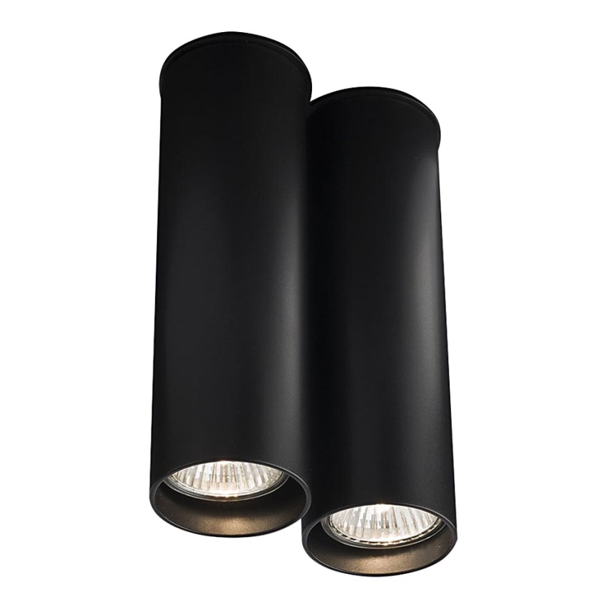 Shilo - Spotlight  2xGU10/15W/230V 20 cm svart