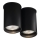 Shilo - Spotlight  2xGU10/15W/230V 9 cm svart