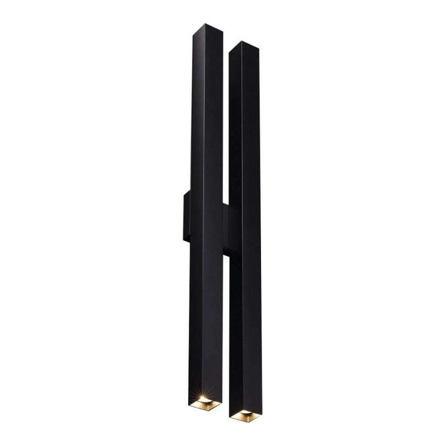 Shilo - Vägglampa  4xGU10/15W/230V svart