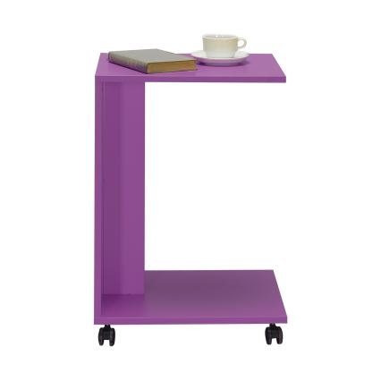 Sidobord 65x35 cm lila
