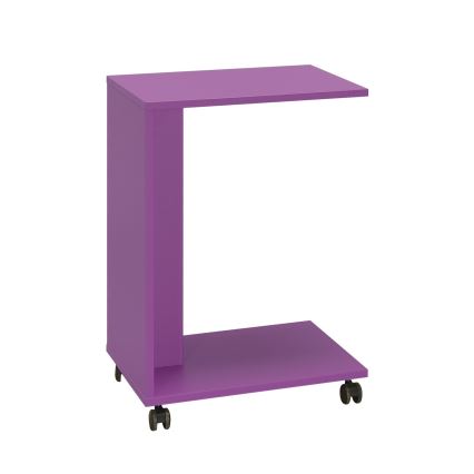 Sidobord 65x35 cm lila