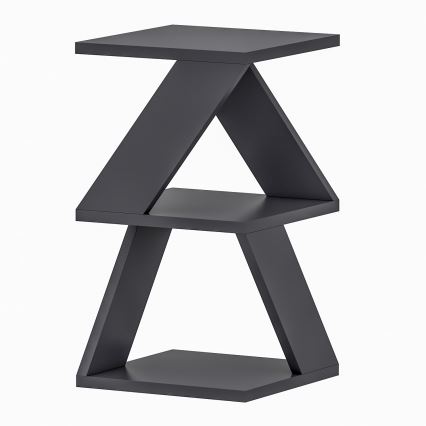 Sidobord ALBENI 50x30 cm antracit