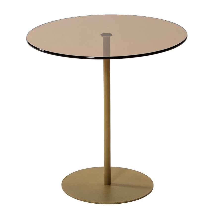 Sidobord CHILL 50x50 cm guld/brons