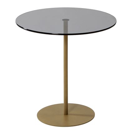Sidobord CHILL 50x50 cm guld/svart