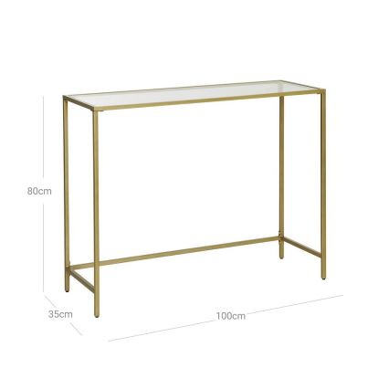 Sidobord CIREL guld