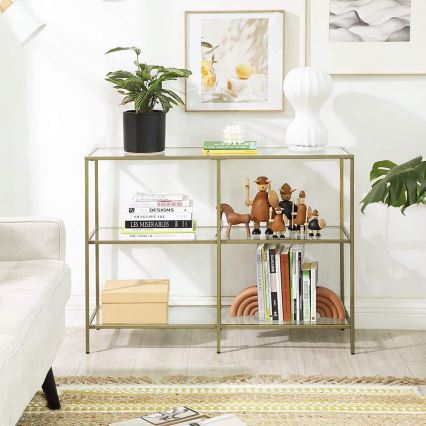 Sidobord CIREL, guld