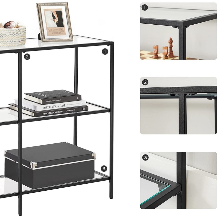 Sidobord CIREL svart