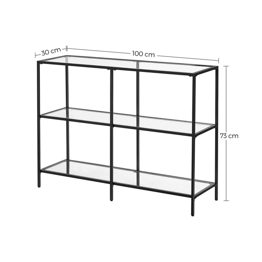 Sidobord CIREL svart
