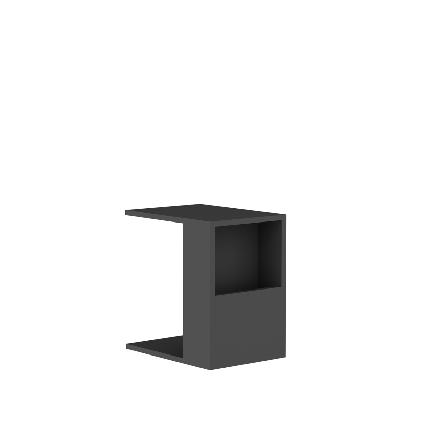 Sidobord KAREN 50x40 cm antracit