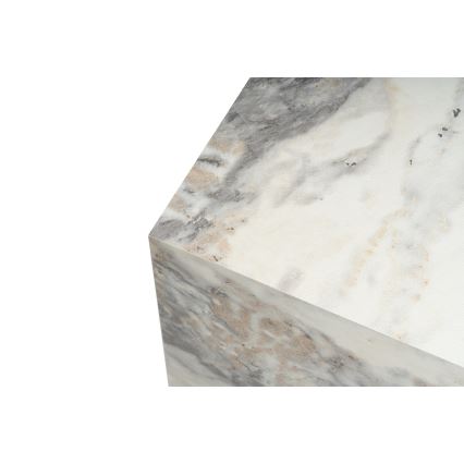 Sidobord KUP 50x45 cm marmordekor