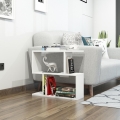 Sidobord LALE 55x60 cm vit