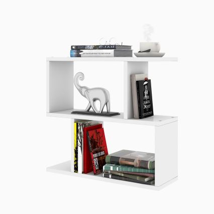 Sidobord LALE 55x60 cm vit