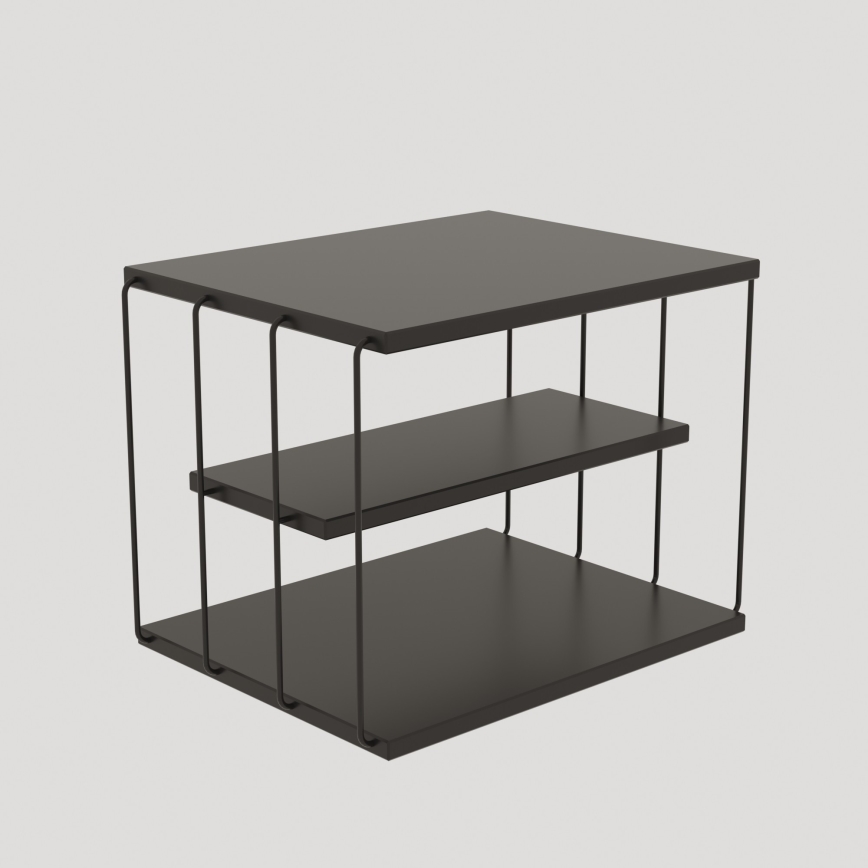 Sidobord LIFON 40x50 cm antracit