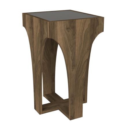 Sidobord LITUS 58x37 cm brun