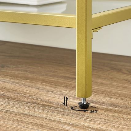 Sidobord LUVOR i guld