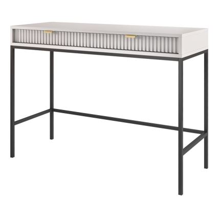 Sidobord NOVA 77x104 cm grå/svart