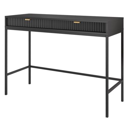 Sidobord NOVA 77x104 cm svart