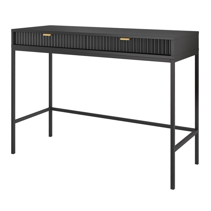 Sidobord NOVA 77x104 cm svart
