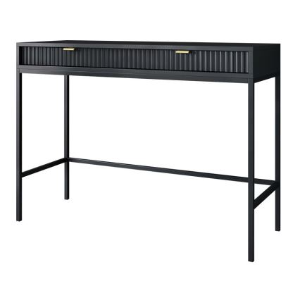 Sidobord NOVA 77x104 cm svart
