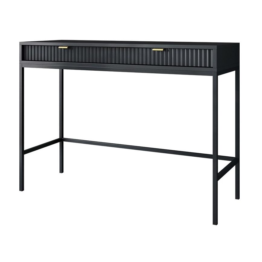 Sidobord NOVA 77x104 cm svart