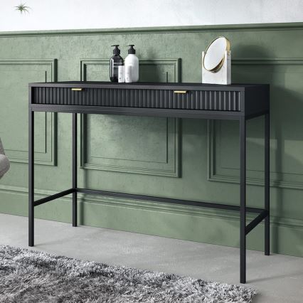 Sidobord NOVA 77x104 cm svart