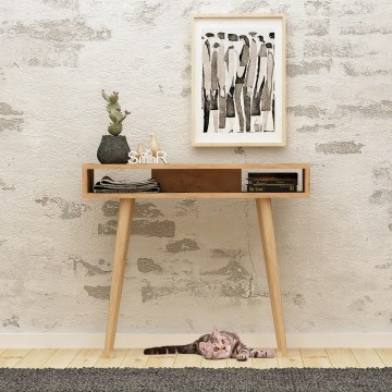 Sidobord OTTOKE 83,6x100 cm brun