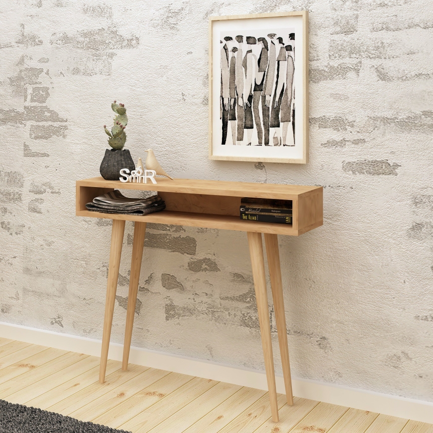 Sidobord OTTOKE 83,6x100 cm brun