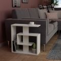 Sidobord SALY 57x55 cm vit