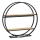 Sidobord SHELF diameter 62,5 cm ek