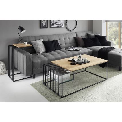 Sidobord ZAIRA i ek