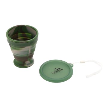 Silikon hopfällbar mugg 200 ml