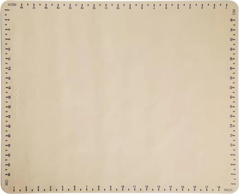 Silikonbakmatta TORO 52x42 cm, krämfärgad