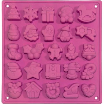 Silikonform för choklad TORO, rosa