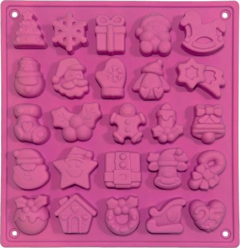Silikonform för choklad TORO, rosa