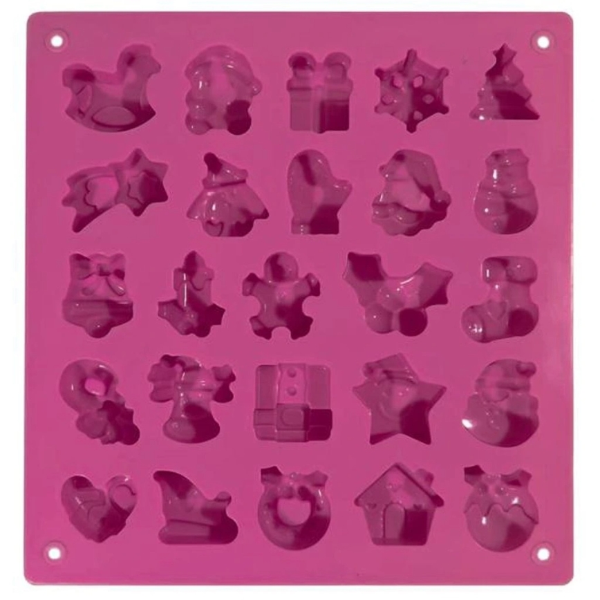 Silikonform för choklad TORO, rosa