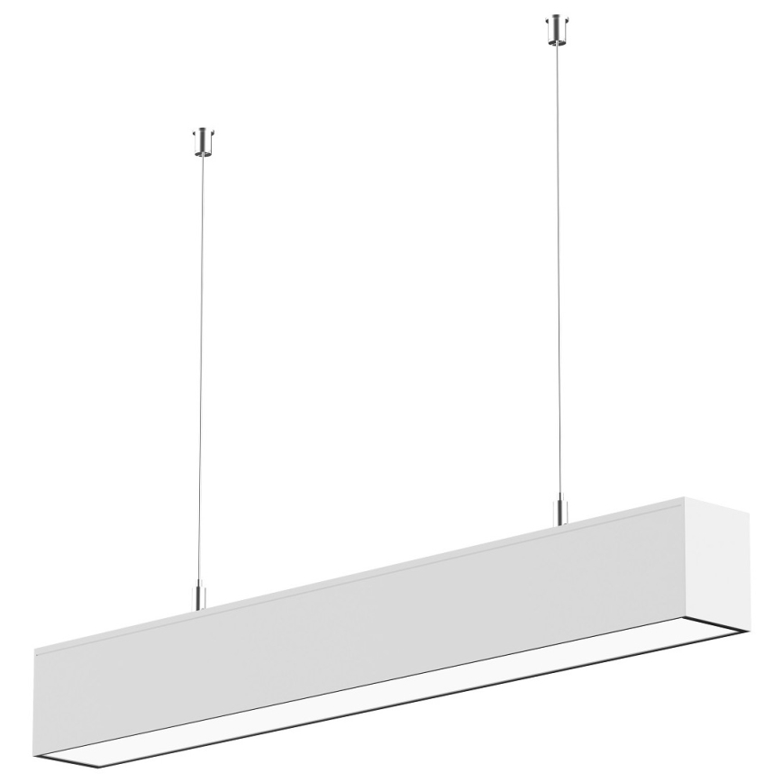 Sinclair - LED taklampa LSM LED/40W/230V 3000K/4000K/5000K 120 cm silver