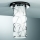 SIRU - Spotlight ORIONE 1xG9/30W/230V skinande krom/vit Venetiansk glas