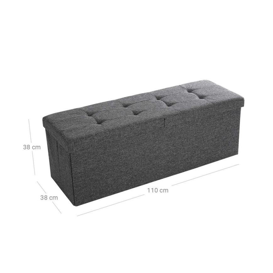 Sittbänk SULTAN mörkgrå
