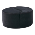 Sittpuff JING Ø 80 cm, antracit