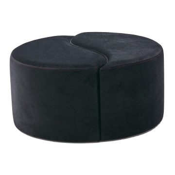 Sittpuff JING Ø 80 cm, antracit