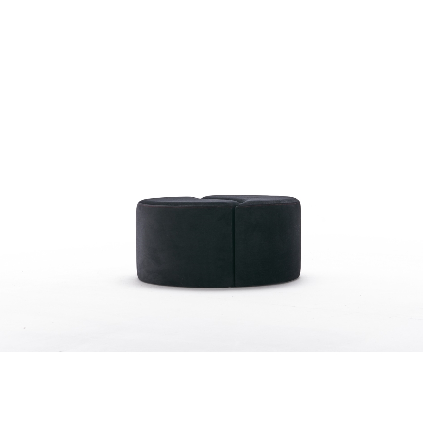 Sittpuff JING Ø 80 cm, antracit