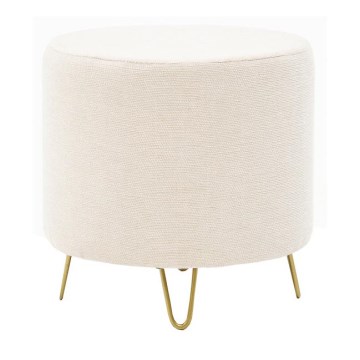 Sittpuff NANI Ø 40 cm krämvit